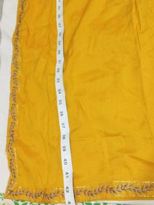 Yellow Embroidered Kurta