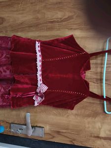 Elegant Maroon Dress