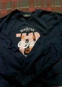 Roadster crop sweatshirt for women