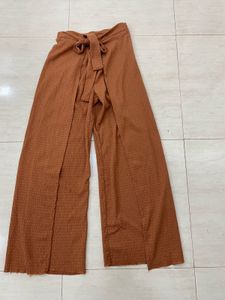 Origami Rust Wrap Palazzos 🌿 Summer Chic 🔥🔥!