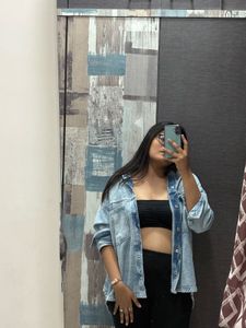 Oversized Jacket Denim
