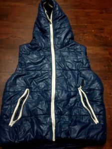 Navy Blue Puffer Vest