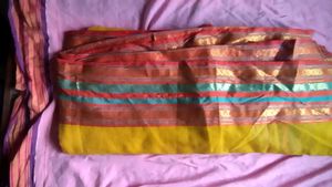 Beautiful yellow Saree