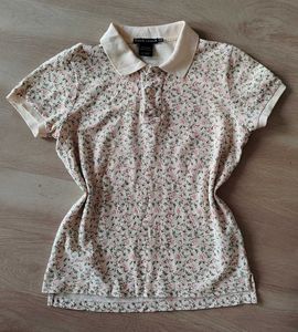 Ralph Lauren Floral Print Polo Shirt