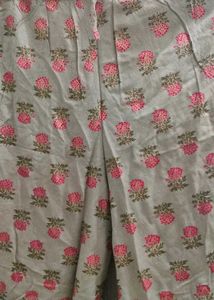Women Kurta And Palazzo Set