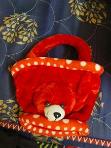 New Velvet Cute Mickey Bag For Kids