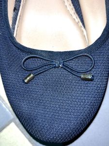 Navy Blue Ballerinas