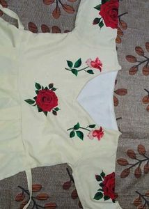 Floral Flared Sleeve Top