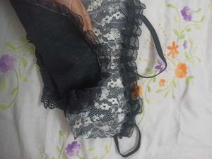 Lace Pearl Corset Top