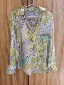 Satin Printed Zara Shirt