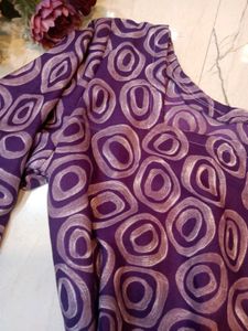 🆕 Handmade Pinteresty Purple 💜 Short Kurta ✨🎀