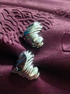 Heart Stud Earrings
