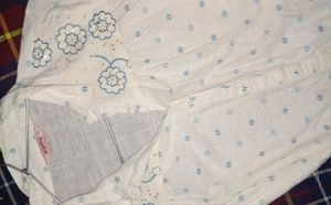 Vintage Floral Embroidered Top