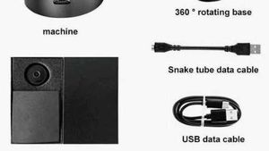 Hidden WiFi Magnet CCTV Camera