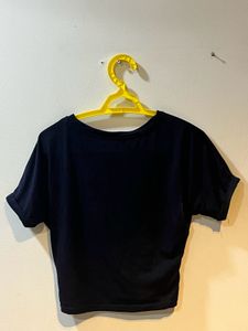 Printed Cropped tshirt