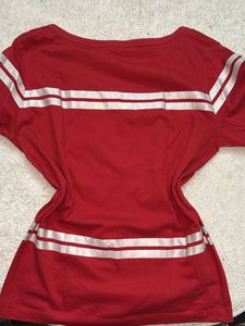 Red Fitted T-shirt