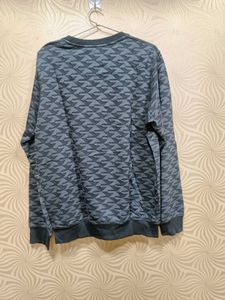 Patterned Crewneck Sweater
