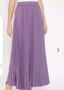 Women Satin Maxi Skirt