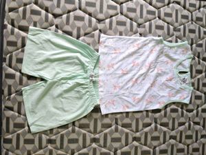Cute Dungaree And Nicker Set with Dragonflies