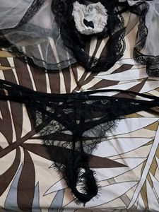 Pretty  Dress  With  Panty  In Shein  Branded
