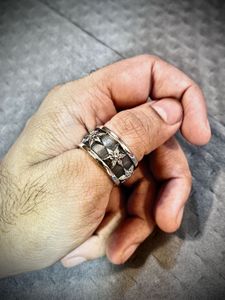 Men&#39;s Silver stainless steel Ring
