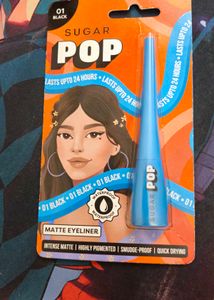 Sugar Pop Matte Eyeliner - Black