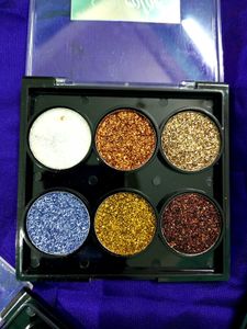 PACK OF 3 GLITTER EYESHADOW PALETTES