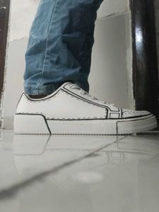 Cartoon Sketch Sneakers