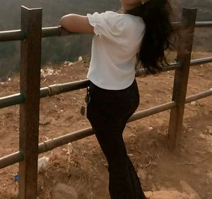 Chic White Button-Down Top