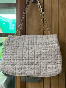 STEVE Madden Tweed Flap Bag ( Check All Photos)