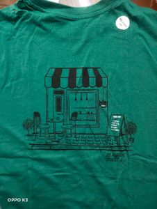 Zudio Graphic Tee (Green)