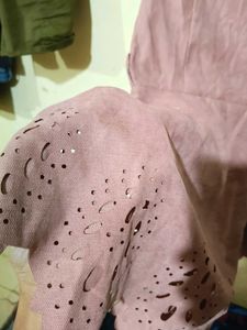 Mauve Peplum Dress