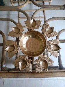 Diya Thali For Diwali And Decoration