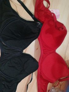 Red &amp; Black bra combo Bundle.