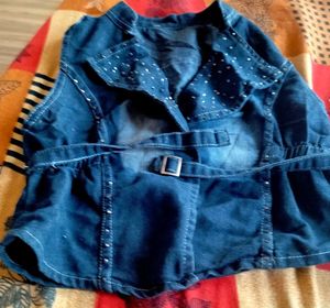 Cute Denim Outfit Set