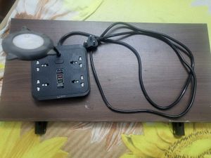 Desk LED Lamp With Multi Socket