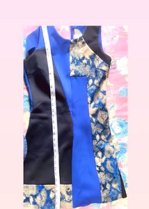 Color Block Mini Dress