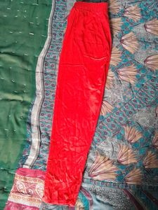 Red Velvet Leggings