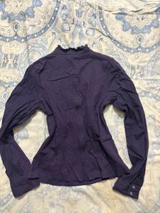 y2k fitted shirt for women