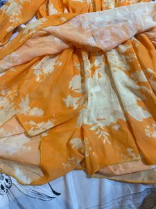 Quirky Orange Playsuit
