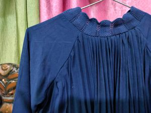 Blue Long Top