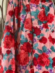 Floral stitched Lehenga Choli Set