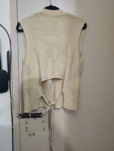 Butter Yellow Knit Vest Top