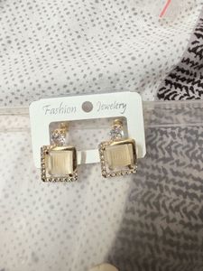 Elegant Square Earrings