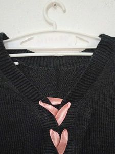 Black Baggy Korean Cardigan🎀
