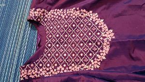 Purple Kurta Set