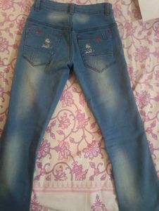 Light Wash Denim Jeans