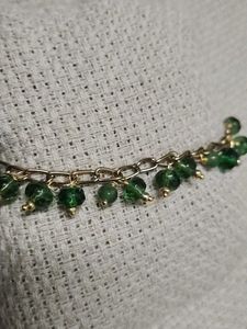 Green Beaded Bracelet