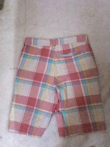 Plaid Jorts
