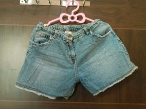 Denim Cut-Off Shorts